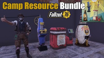 Camp Resource Bundle - Fallout 76 Showcase