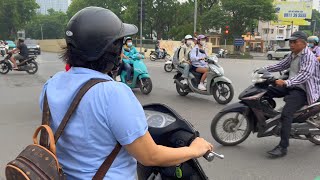 Full Vietnam Motorbike Ride | Cat Linh to Lotte Mall Westlake screenshot 4