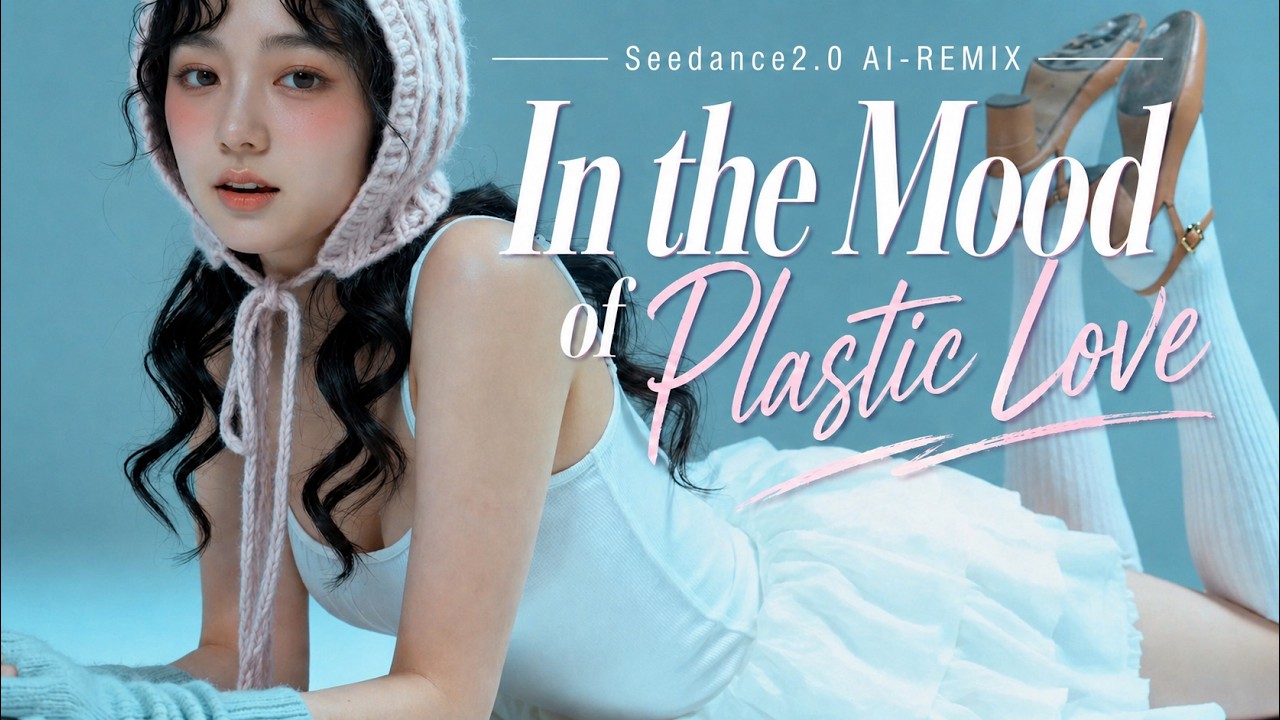 Seedance2.0 AI-REMIX 「In the Mood of Plastic Love」MV TEASER