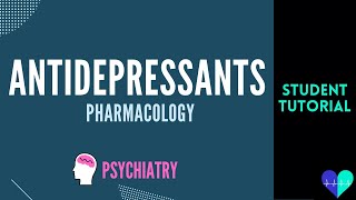 Antidepressants (pharmacology)  Medical Tutorial