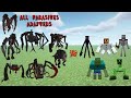 All Parasites Adapteds Scape And Run Parasites MOD VS Mutant Beasts MOD TEAM In MINECRAFT Mc All Parasites Adapteds Scape And Run Parasites MOD VS Mutant Beasts MOD TEAM In MINECRAFT Mc