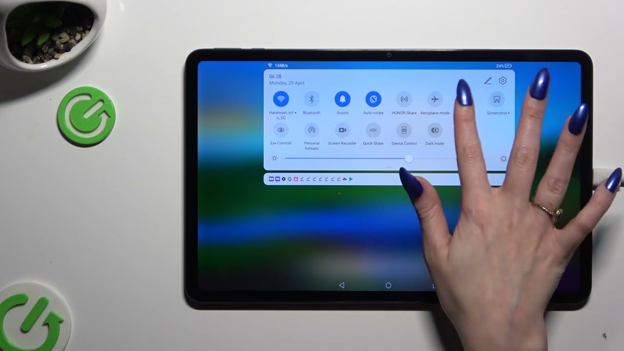 How to Toggle Location on Honor Pad 8 - Enable or Disable GPS Services