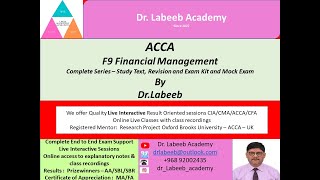 ACCA F9 FM Chapter 16 2 Dividend Policy