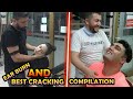 BEST CRACKING AND EAR BURN COMPILATION & NECK , BACK , HAIR , ELBOW , FINGER CRACK & BARBER CRACK