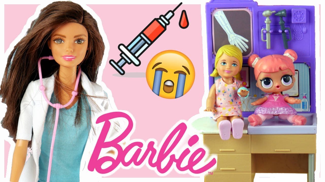 Barbie Mobilna Klinika • Szczepnienie dziewczynek • bajki dla dzieci