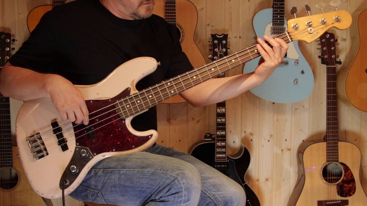 Fender Flea Artist Jazz Bass Btm Guitars Demo Youtube