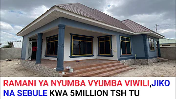 ramani za nyumba ndogo za kisasa, vyumba viwili, jiko na sebule kwa gharama nafuu