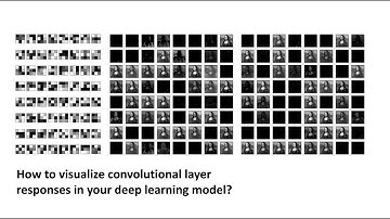152 - How to visualize convolutional filter outputs in your deep learning model?