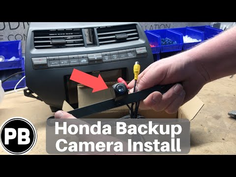 2008 - 2012 Honda Accord / Crosstour Backup Camera Install