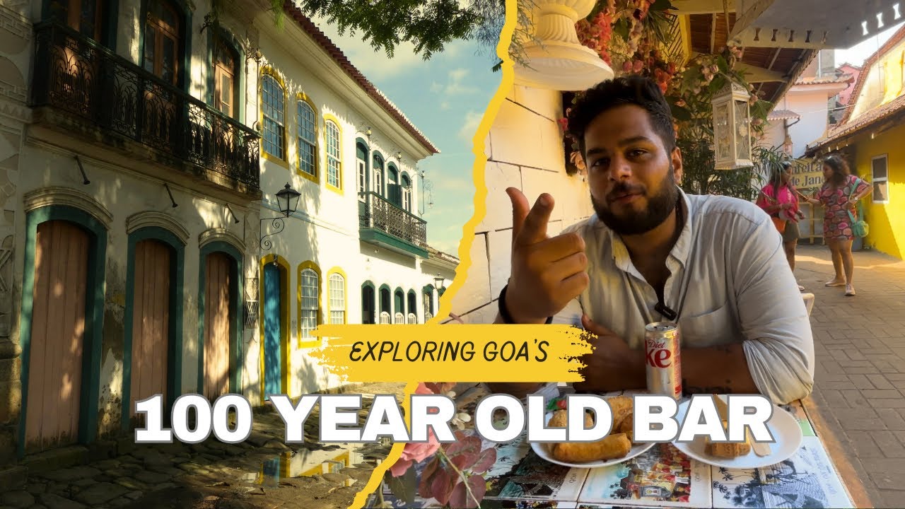 Exploring a 100-Year-Old Bar in Goa’s Latin Quarter | Budget Goa Travel