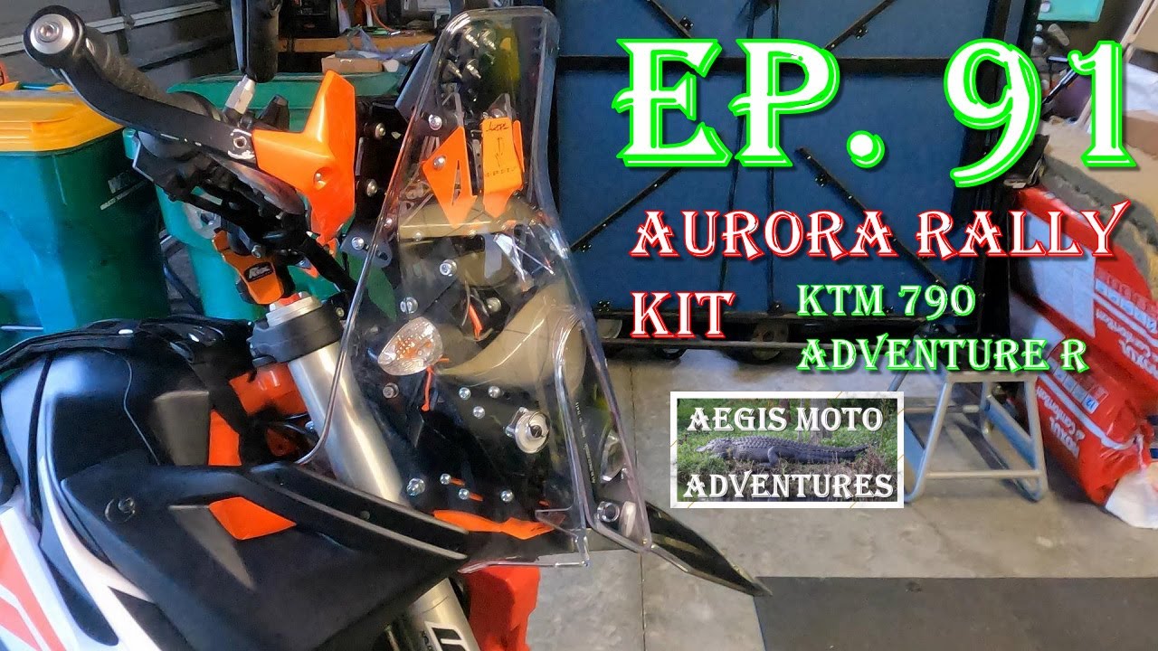 Aurora Rally Kit/KTM 790 Adventure R - YouTube