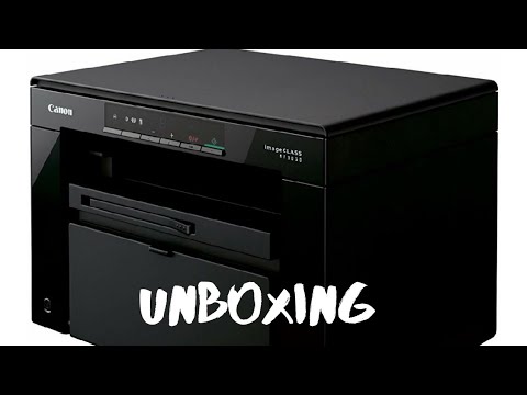 Canon MF3010 Digital Multifunction Laser Printer Unboxing