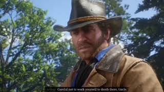 Careful not to work yourself to death there Uncle