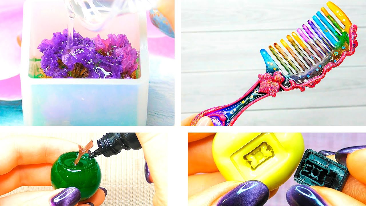 Mesmerizing Epoxy Resin Ideas That Will Save Your Money || Mini Crafts ...