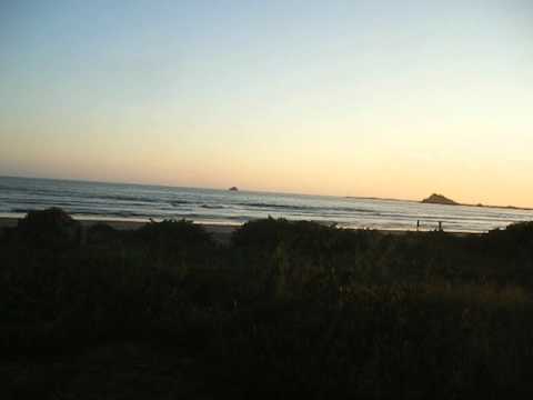 View from my motel room in Crescent City, CA - YouTube