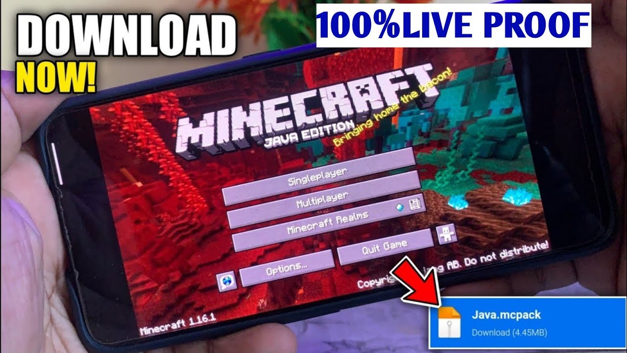 how to download minecraft java edition in android mobile | how to ...