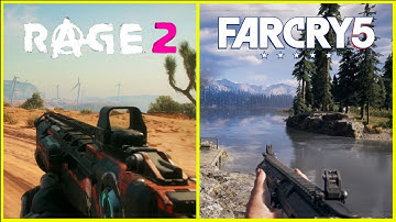 Rage 2 Vs Far Cry 5 Gameplay & Graphics Comparison