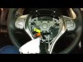 Nissan altima steering wheel air bag replacement