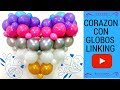 Corazon 3d con globos quick link #211