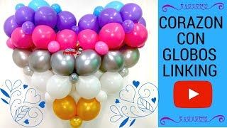 Corazon 3d con globos quick link #211