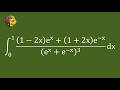 Solving a Tricky Integral via Hyperbolic Substitutions