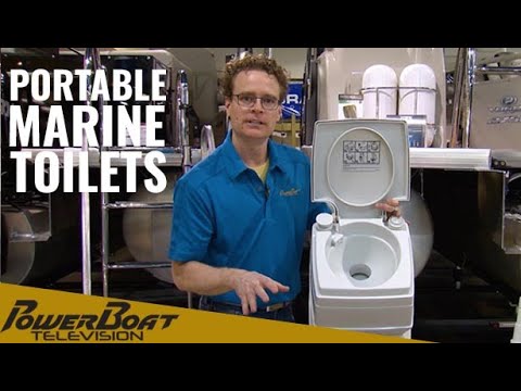 Features of Portable Boat Toilets like the Visa MSD