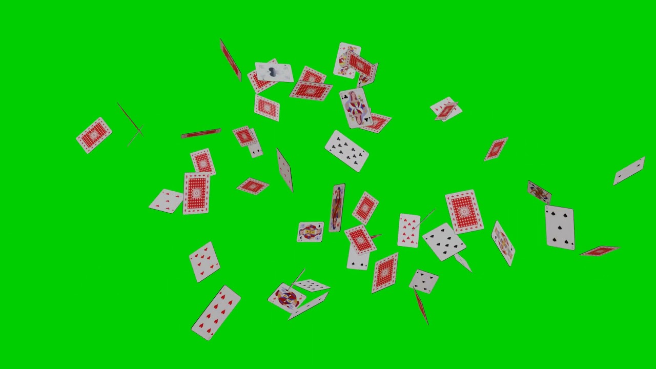 Cards Green video | cards green screen 