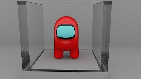 3D Among Us Game Character - Autodesk Maya 2020