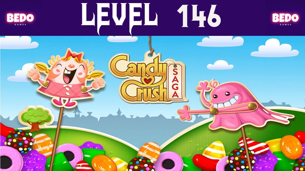 Candy Crush Saga Level 146 - YouTube