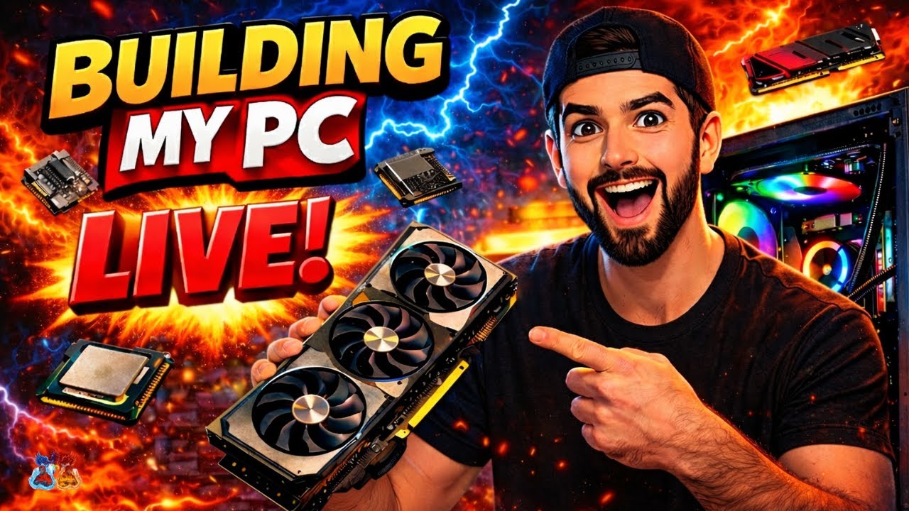 🔴 LIVE | My Dream Custom Gaming PC Build | Step-by-Step LIVE - YouTube