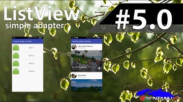 Tutorial Android Studio #5 0 membuat listview simple adapter