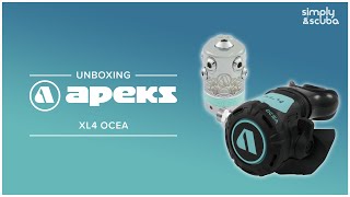 Apeks XL4 OCEA Regulator | Unboxing | @simplyscuba