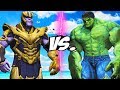 THE INCREDIBLE HULK VS THANOS (ENDGAME)