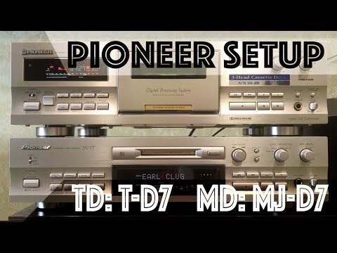Pioneer  T-D7 & Pioneer MJ-D7