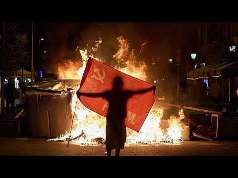 Protesto pela habitação em Barcelona torna-se violento com incêndios e detenções
