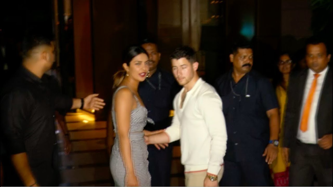 Nick Jonas and Priyanka Chopra Have a Date Night in India