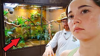 Maya reveals the NEW reptile room at Alveus ft. Connor