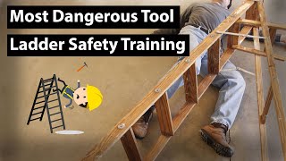 The Most Dangerous Tool | Ladder Safety Training, OSHA Rules, Fall Protection, Workplace Safety screenshot 4