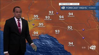 First to Know Forecast: Scattered storms to cool off some areas (06/12/2024)