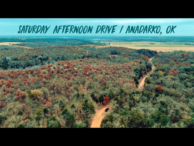 Saturday Afternoon Drive (Aerial View) / Anadarko, OK / 11.25.23