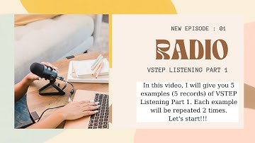 VSTEP Listening Part 1 | Episode 01