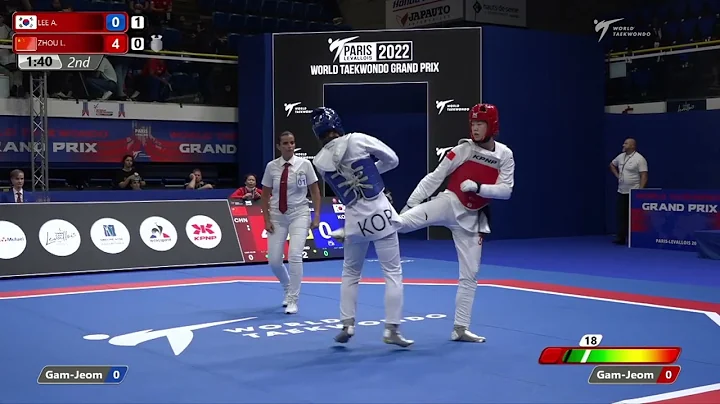 320 Round of 16 Women  57kg KOR LEE Ahreum CHN ZHO...