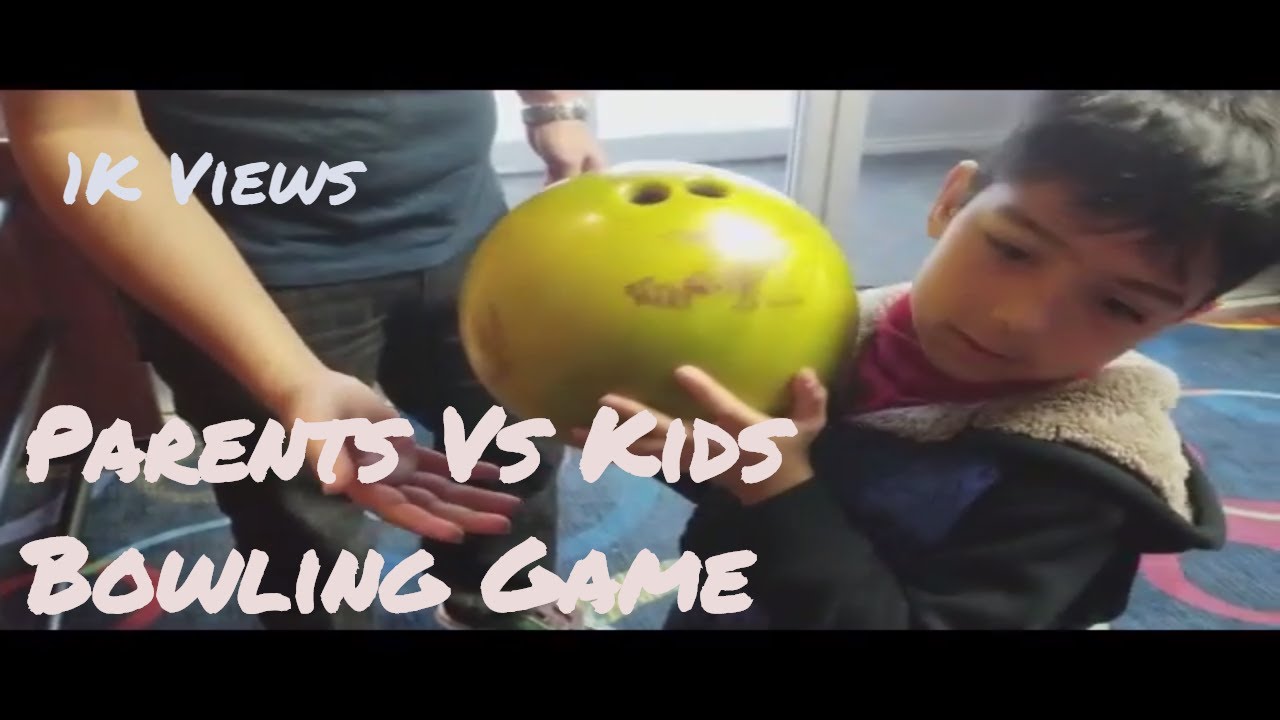 Parents vs Kids Bowling at Spare Time Clifton Park Albany NY Part