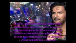 Video thumbnail of "Fuiste Tu  Ricardo Arjona con letra.wmv"