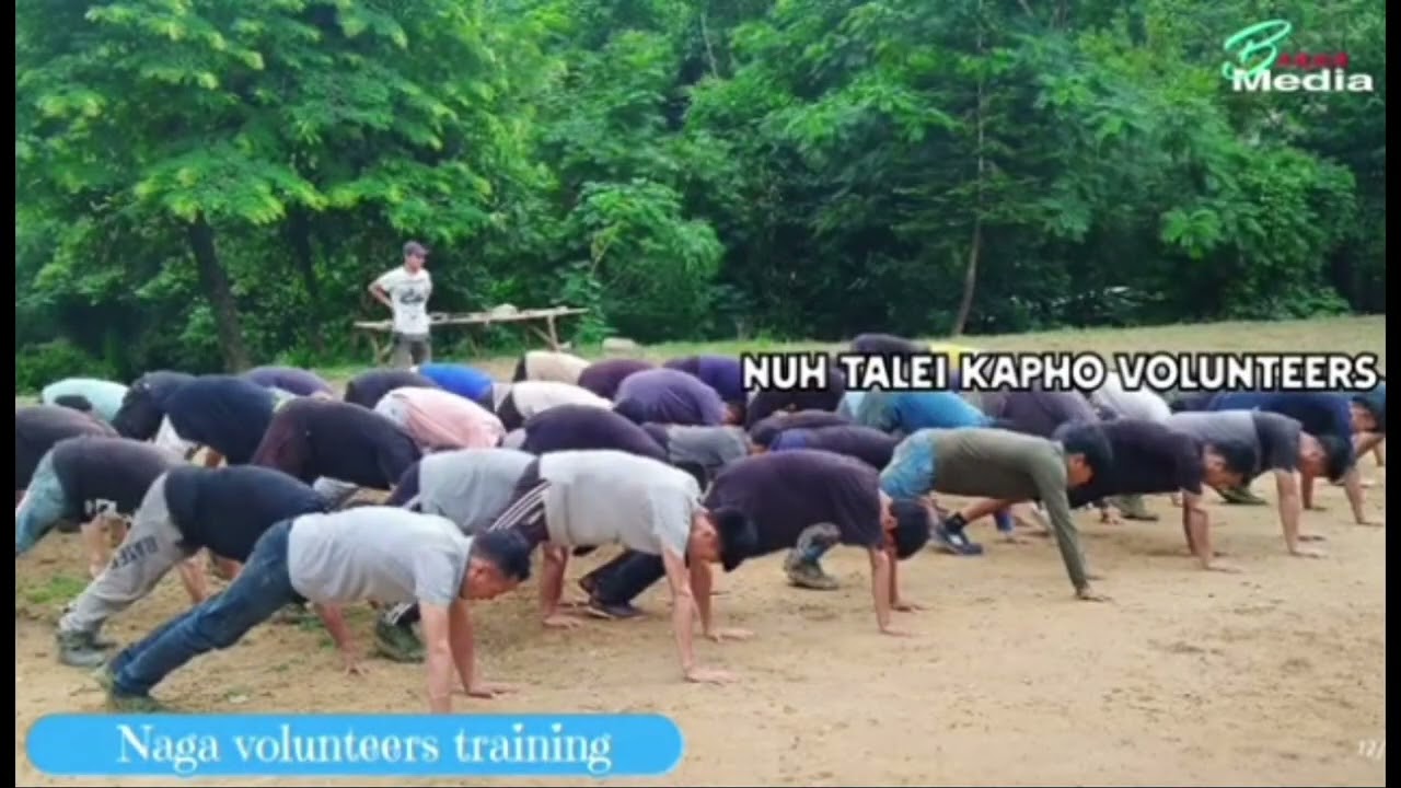 Inpui Naga volunteers training passing out day