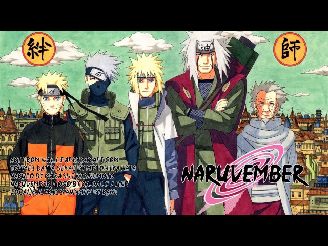 【Naruvember】Toumei Datta Sekai (Naruto Shippuden) Full English Fandub【Rage】 class=