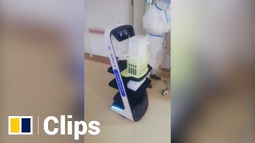 Chinese hospital uses robot to test for coronavirus in air