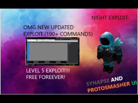 New Roblox Exploit Night Omg Synapse Protosmasher - roblox exploit june 2018