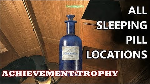 Call of Cthulhu - All Sleeping Pill Locations ("The Most Trivial Object" Achievement/Trophy)