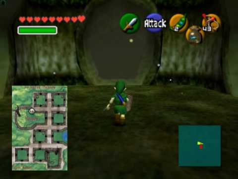 Legend of Zelda Ocarina of Time, Gold Skulltulas: Lost Woods 